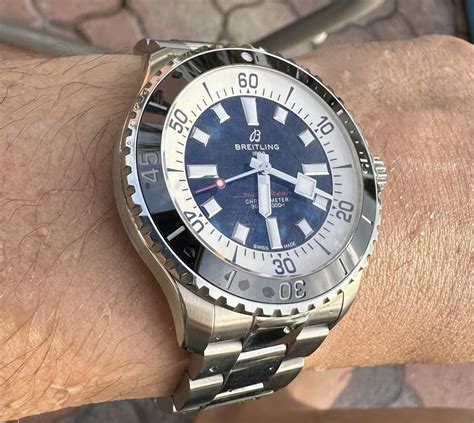 can you swim with a breitling superocean|Breitling water resistance chart.